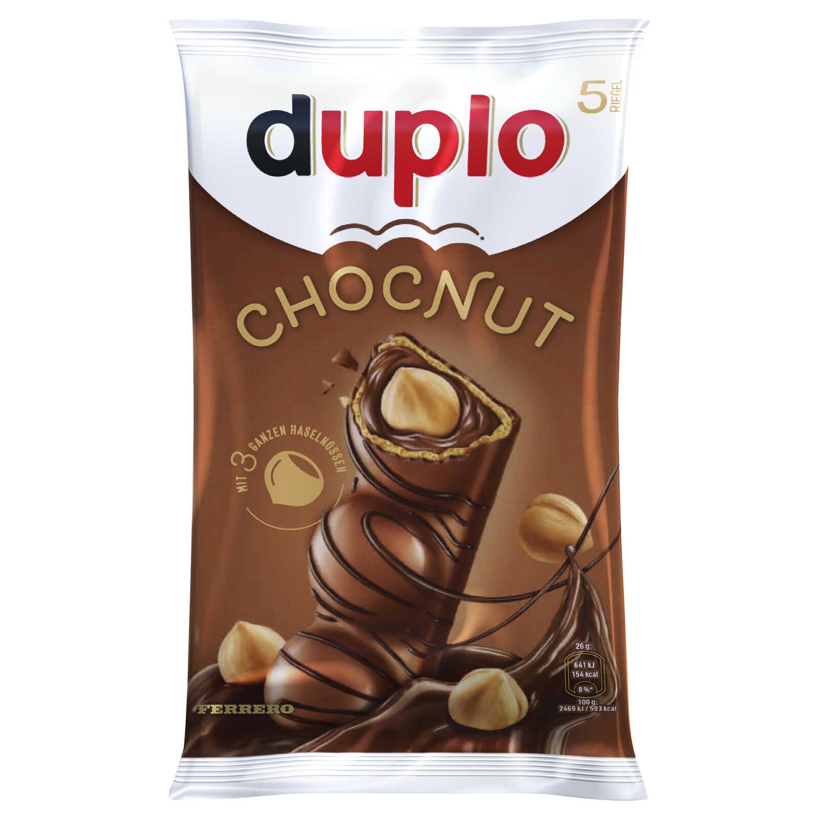 duplo chocnut 5 stuks