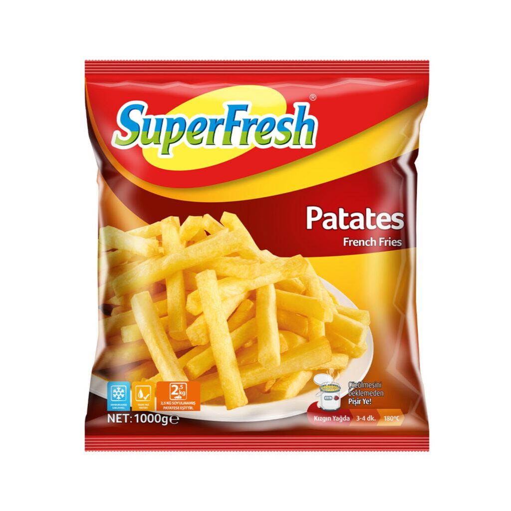 superfresh franse frietjes 2.5kg