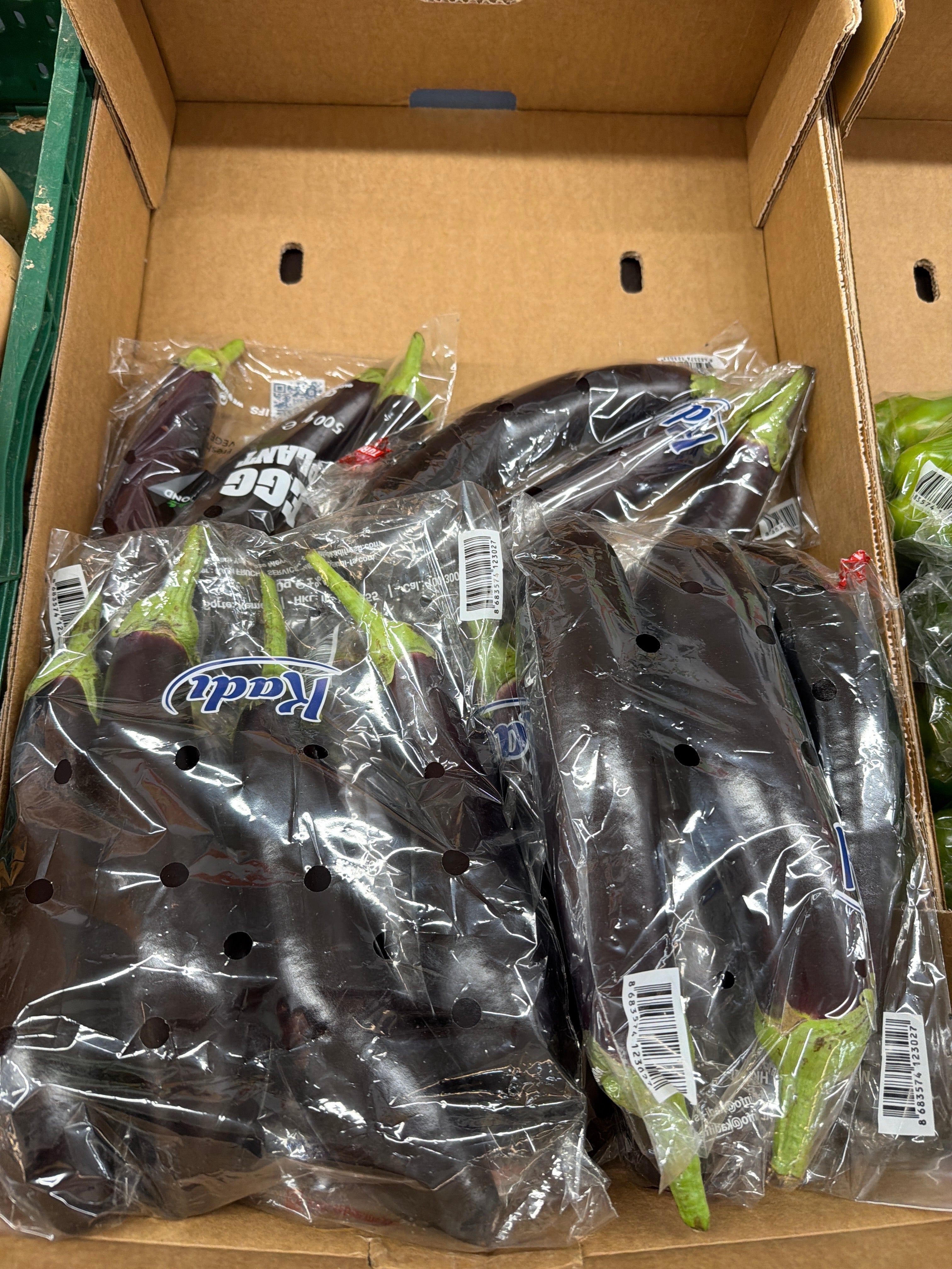 Turks aubergine verpakt 500gram