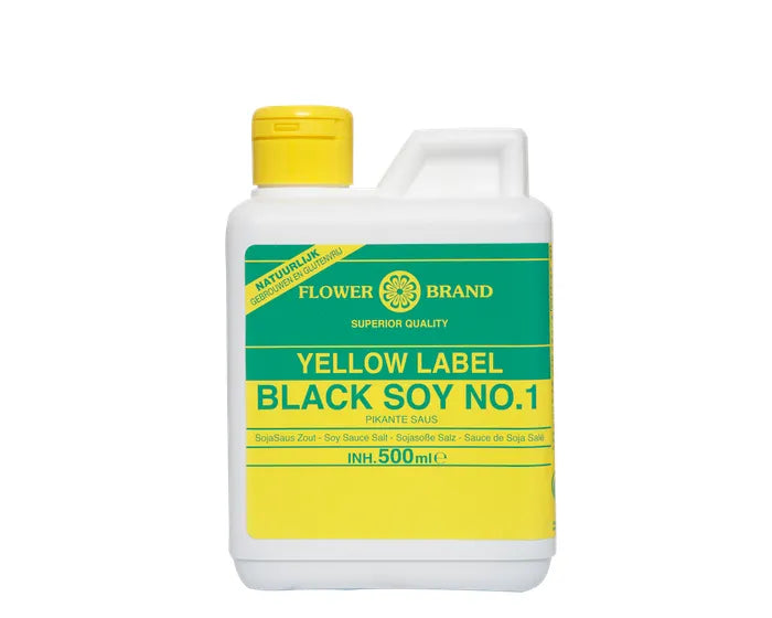 yellow label black soy 500ml