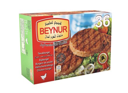 beynur burger 36 stuks
