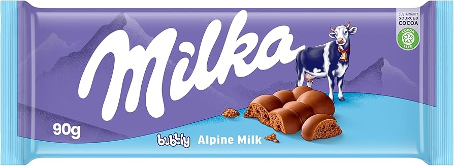 milka bubble melk choco