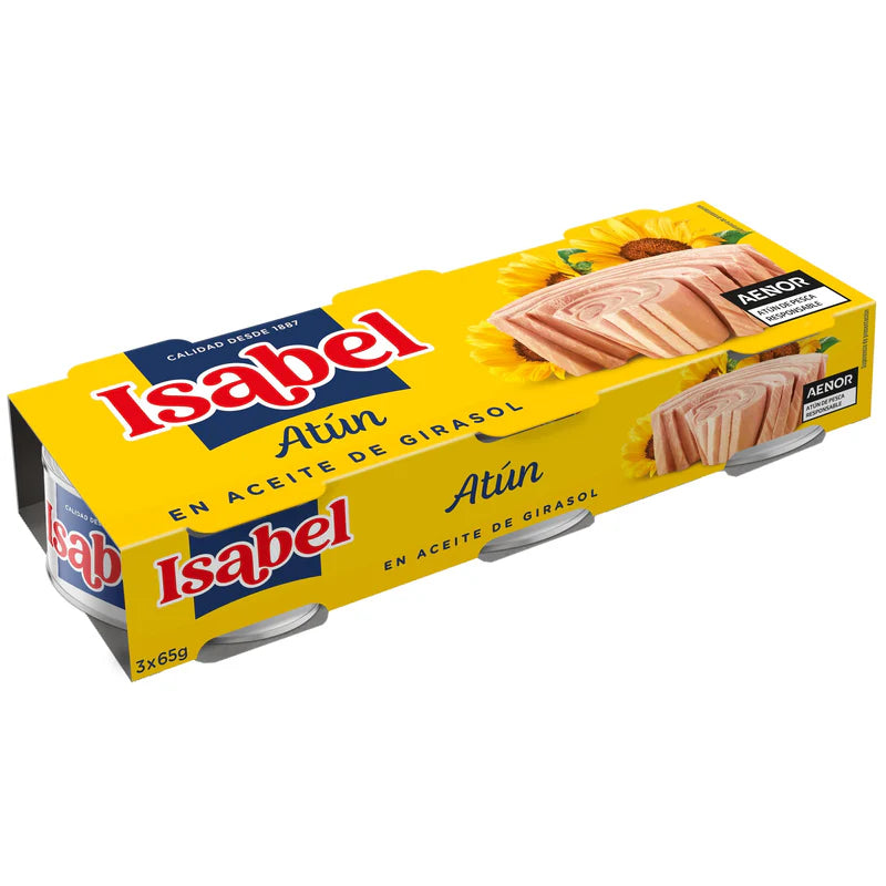 isabel tonijn in olie 3keer 80g