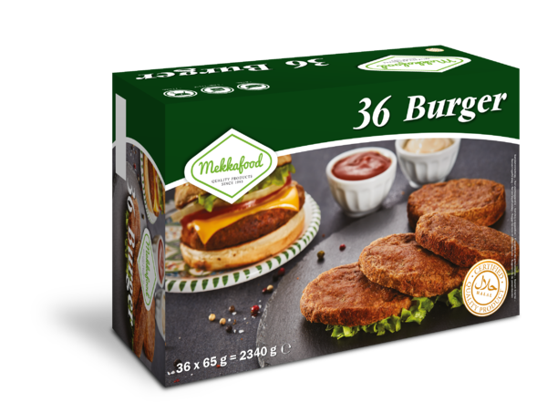 mekkafood burgers 36 stuks