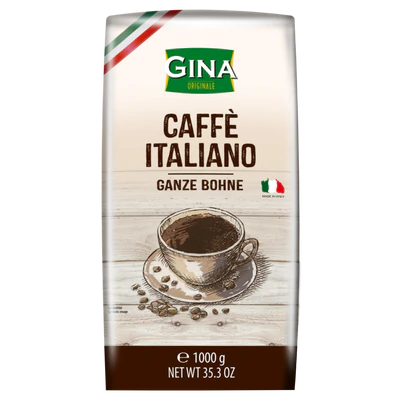 gina cafe italiano koffiebonen 1kg