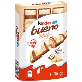 kinder bueno wit 6 stuks