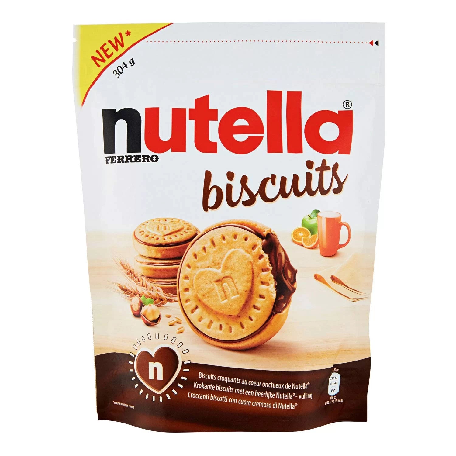 nutella biscuits 340G