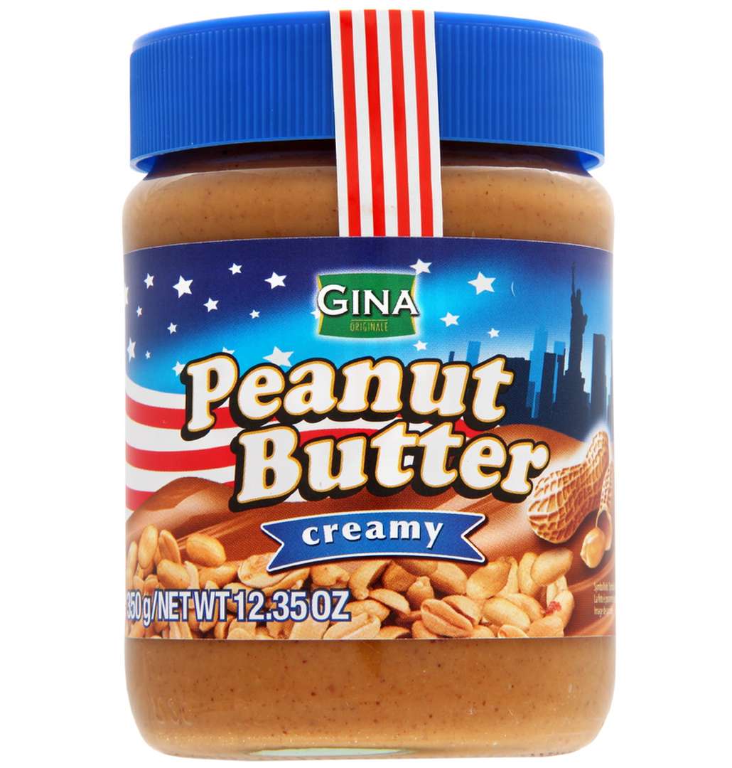 gina pindakaas creamy 350 gr