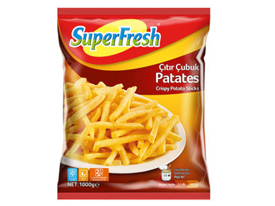 superfresh franse frietjes 1kg