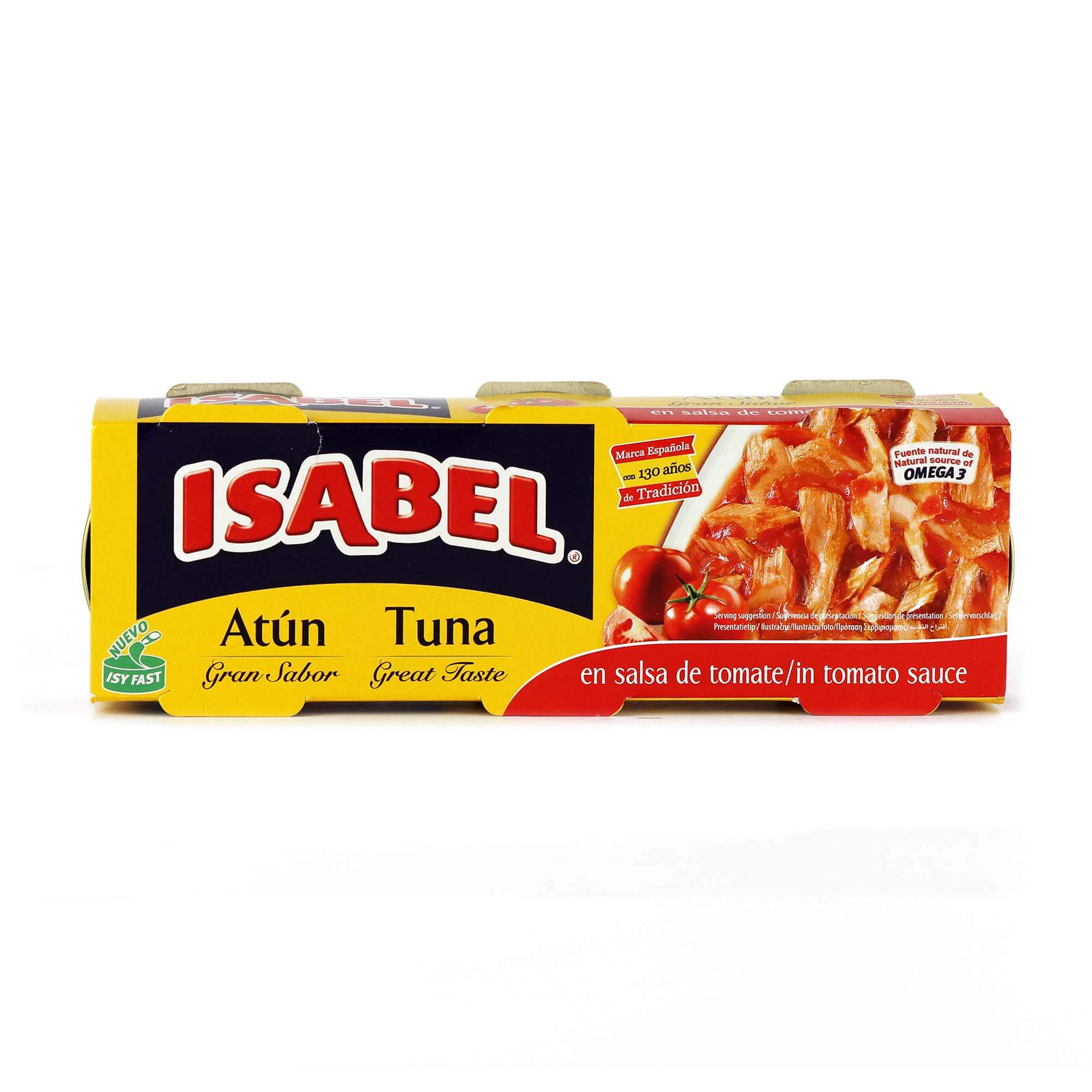 isabel tonijn tomatensaus 3keer 80g