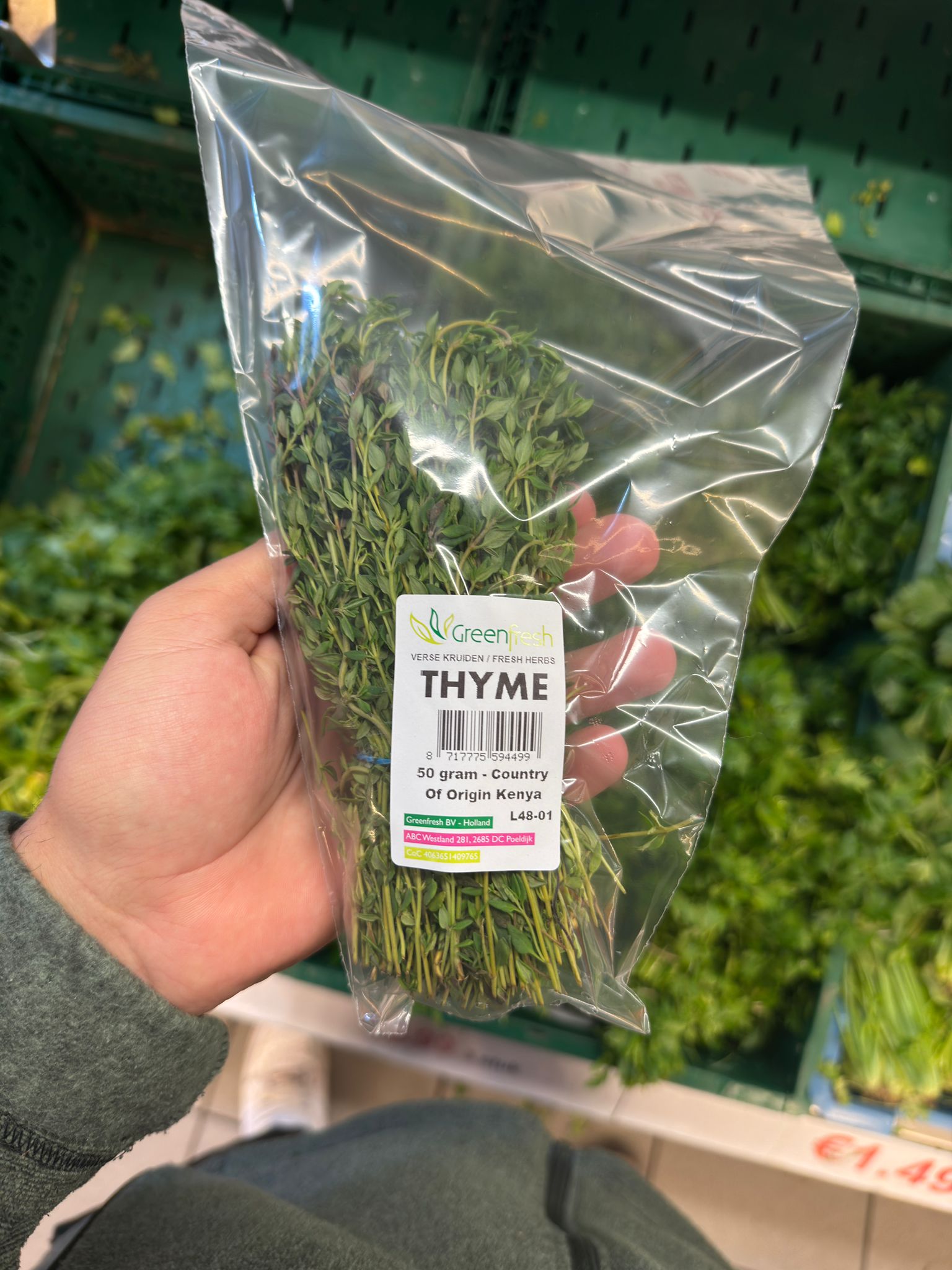 thyme 1 zakje