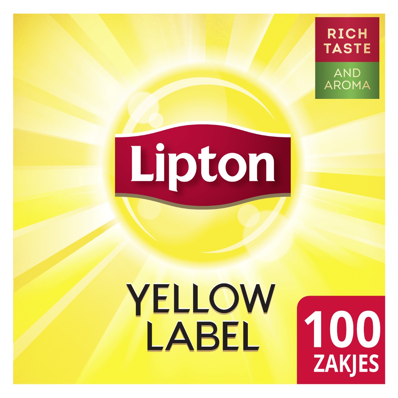 lipton yellow label 100 stuks