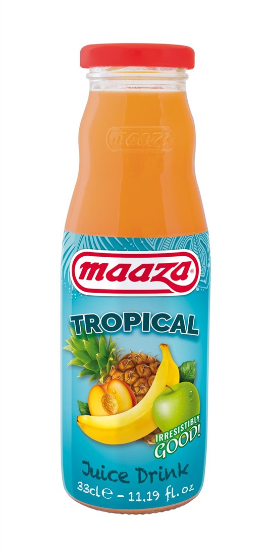 maaza tropical 330ML glas