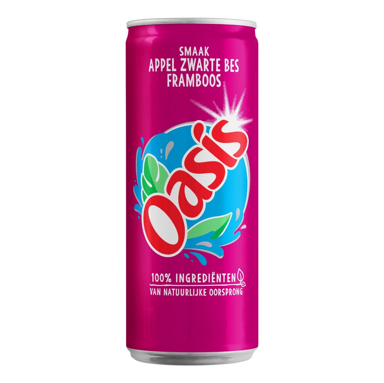oasis appel/framboos blik