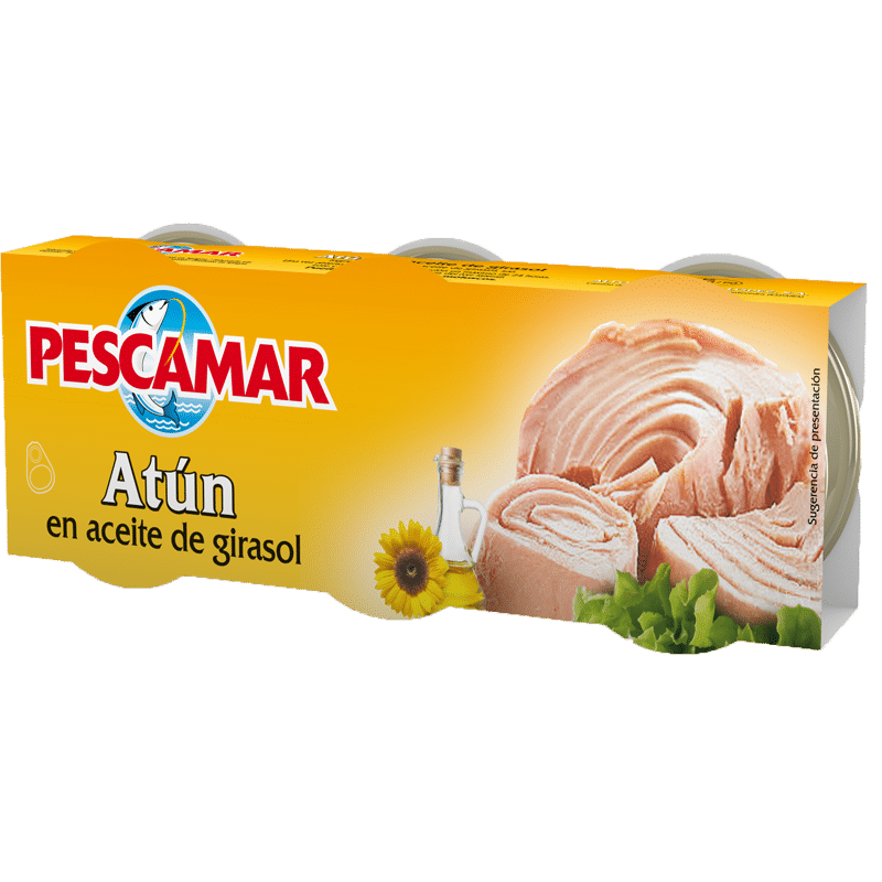 pescamar tonijn in olie 3 keer 80g
