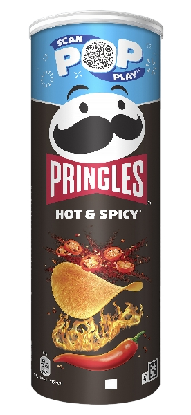 pringles hot spicy 170gr
